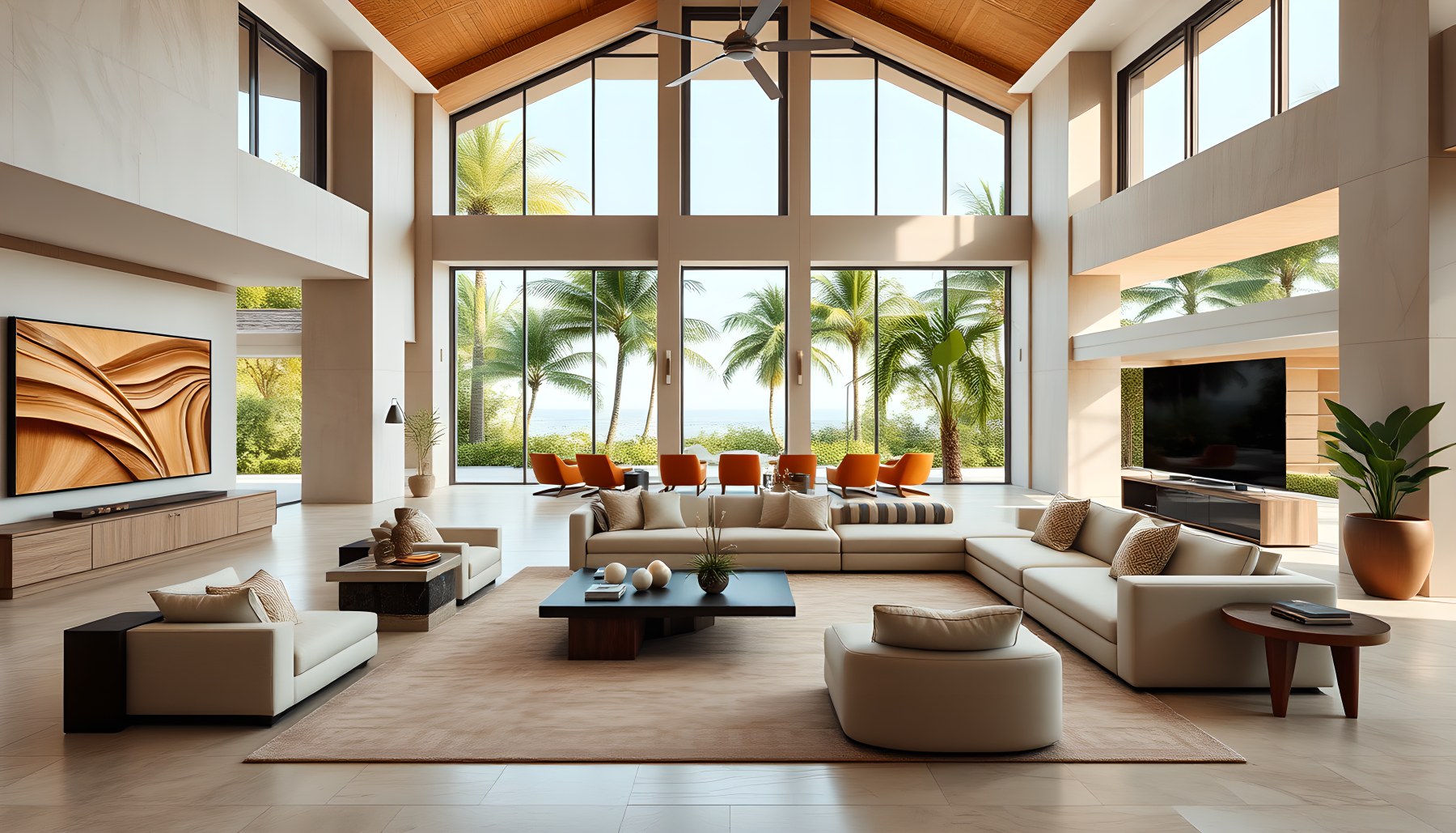 AI-generated Living Room architecture scene
