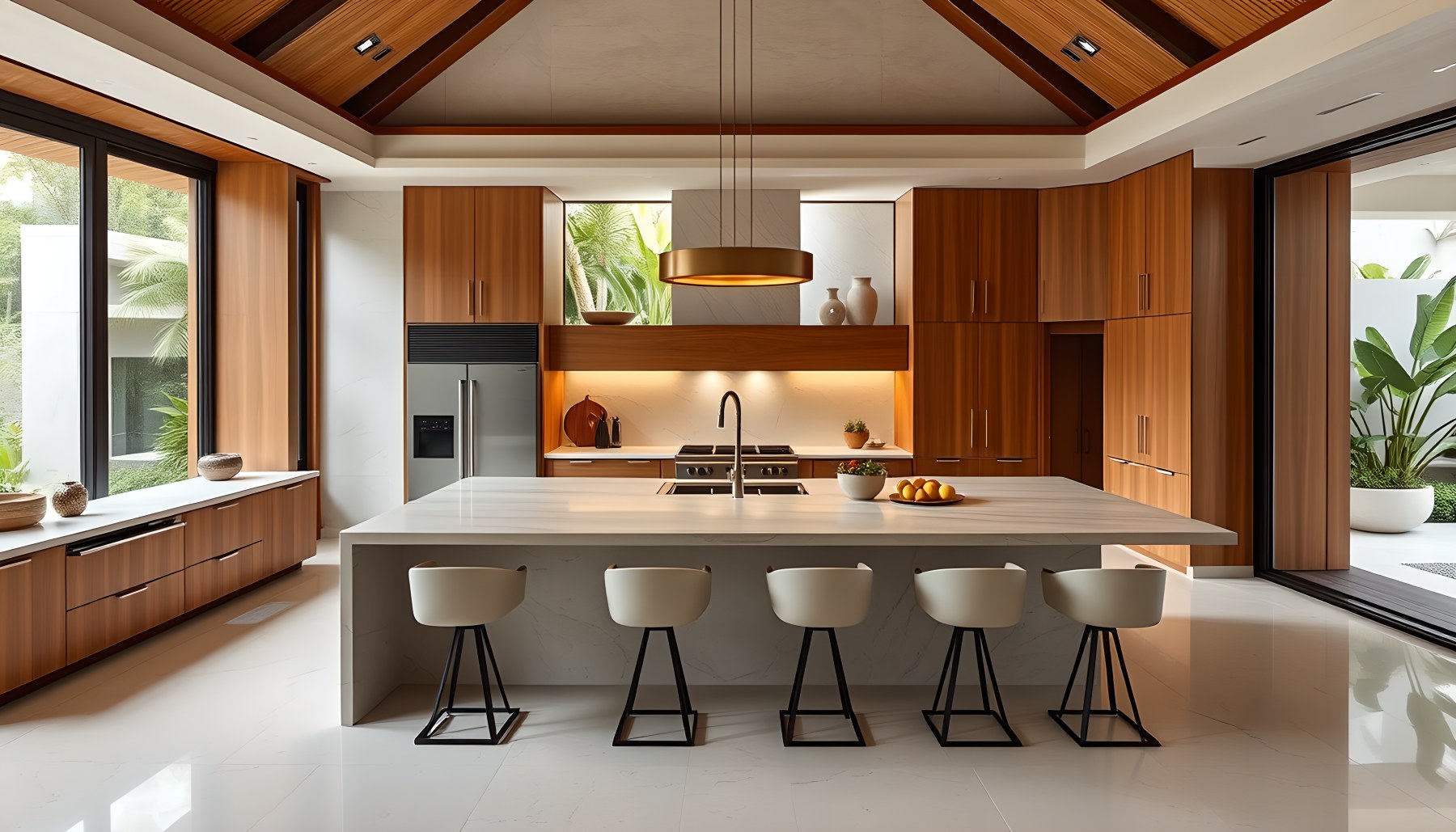 AI-generated Kitche architecture scene