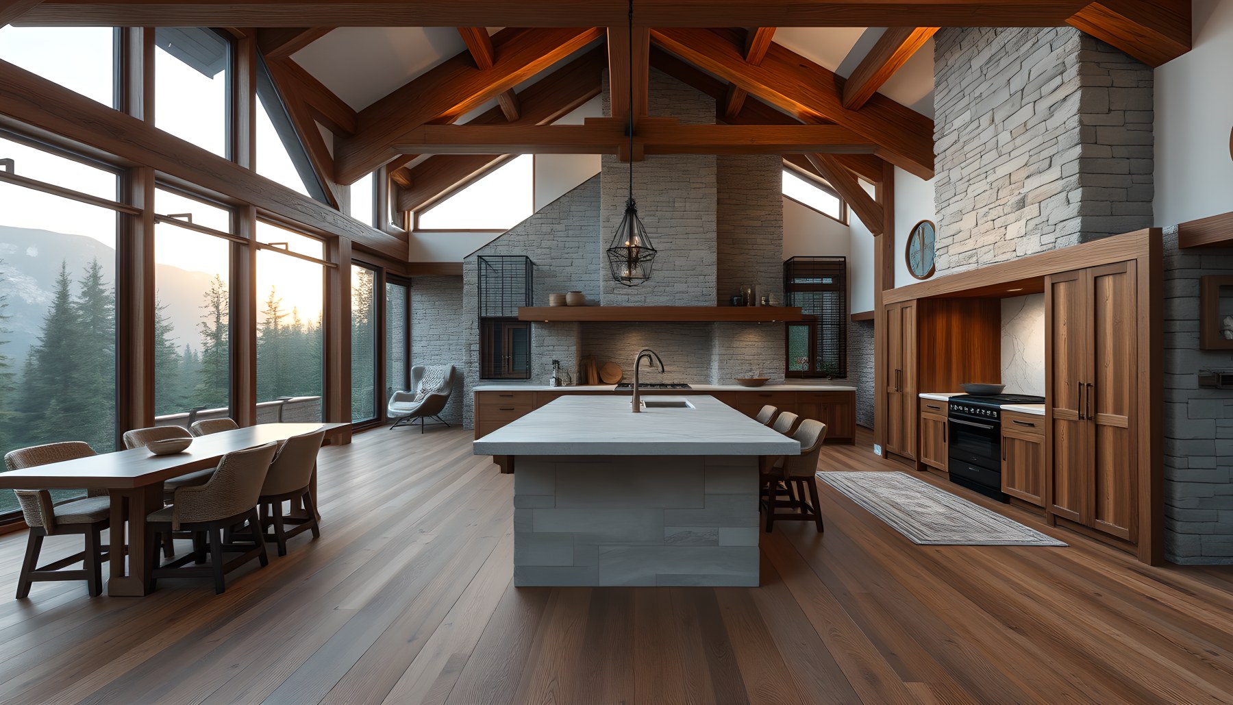 AI-generated Kitche architecture scene
