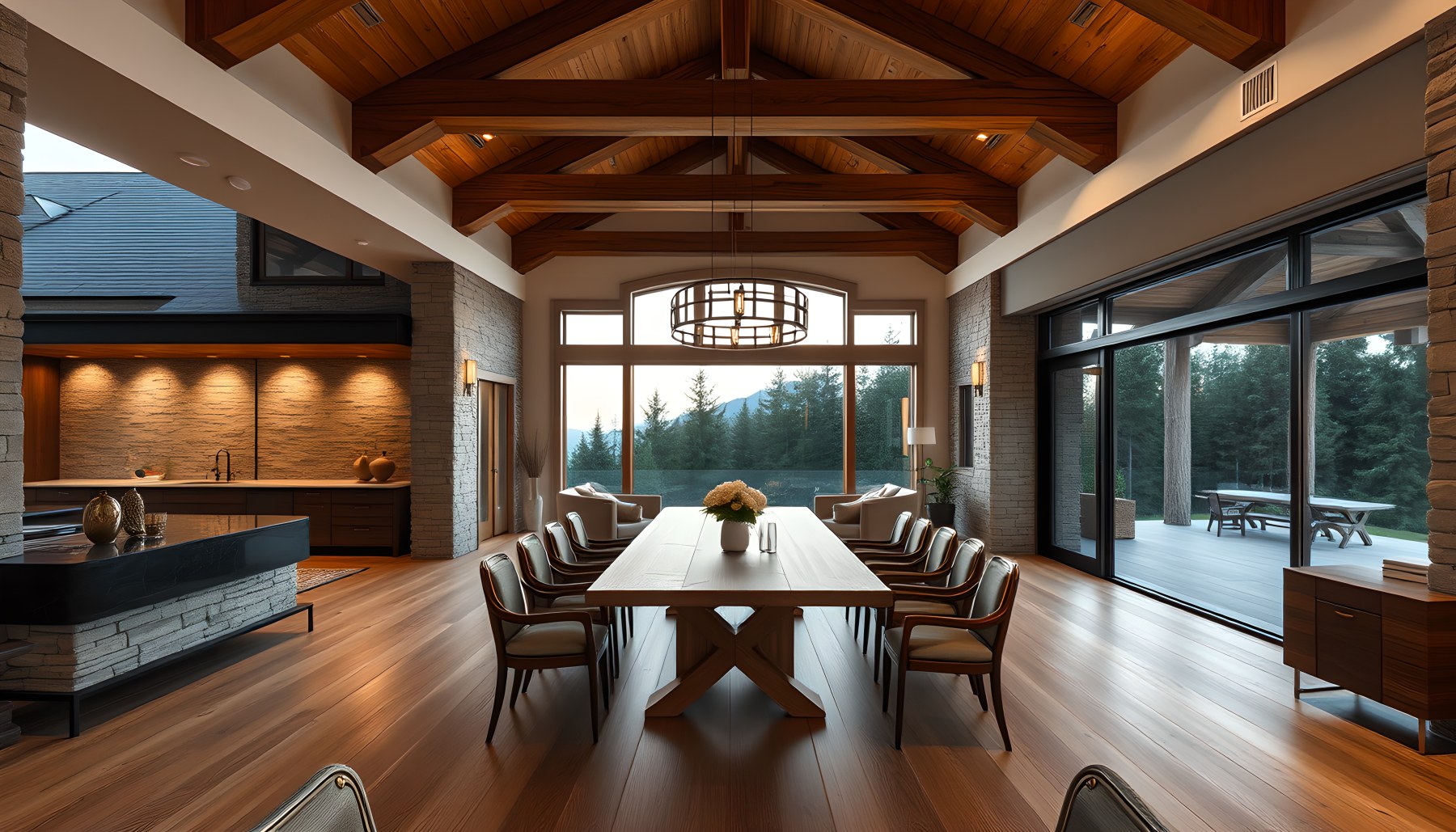 AI-generated Dining Room architecture scene
