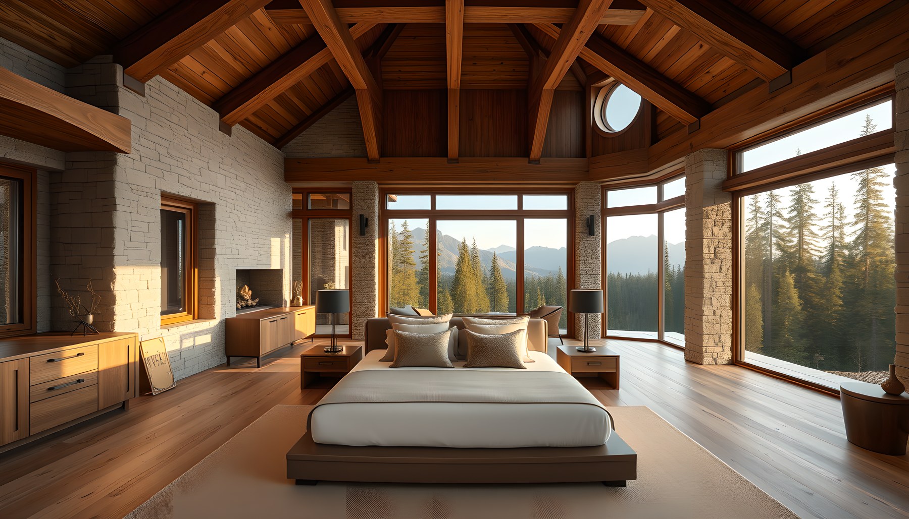 AI-generated Primary Bedroom architecture scene