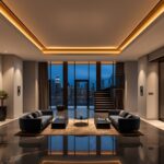 AI-generated Foye scene from Skyline Crown Penthouse.