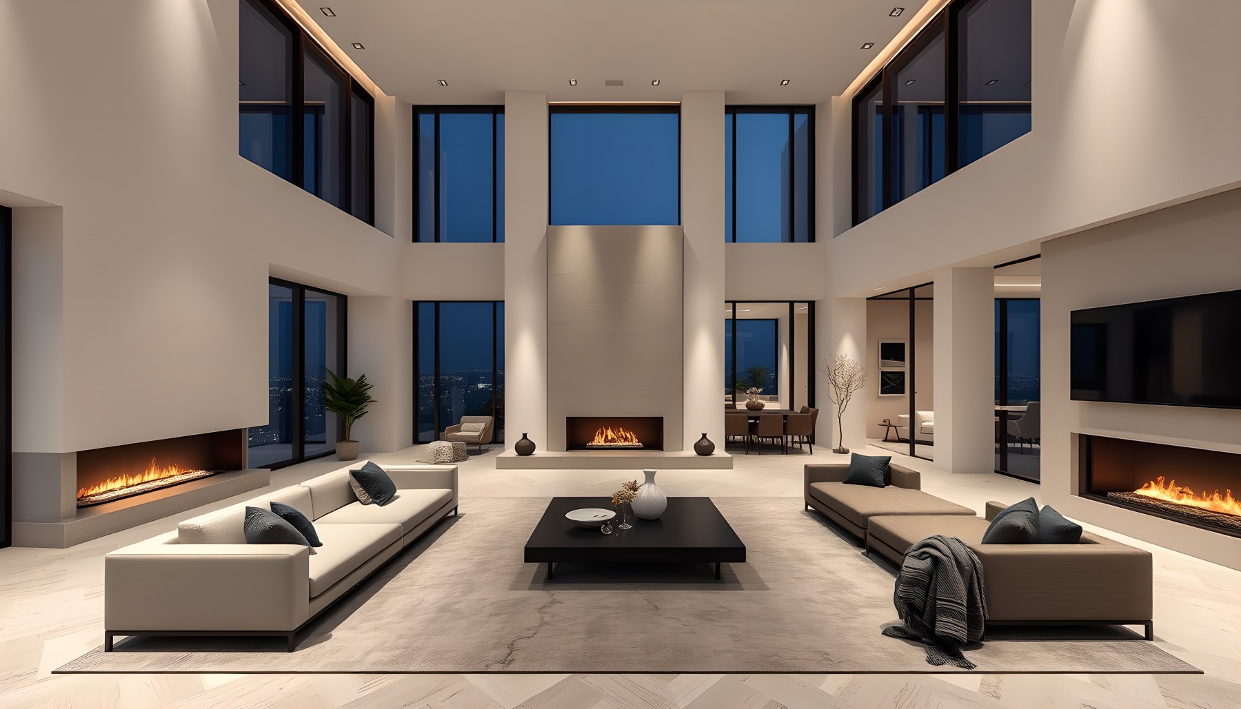 AI-generated Living Room architecture scene