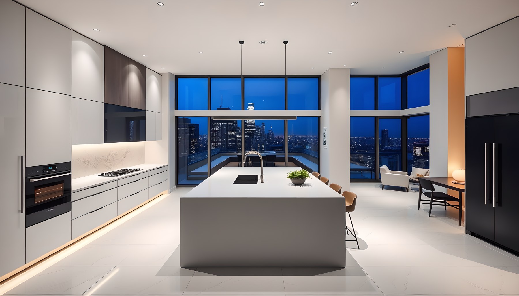 AI-generated Kitche architecture scene