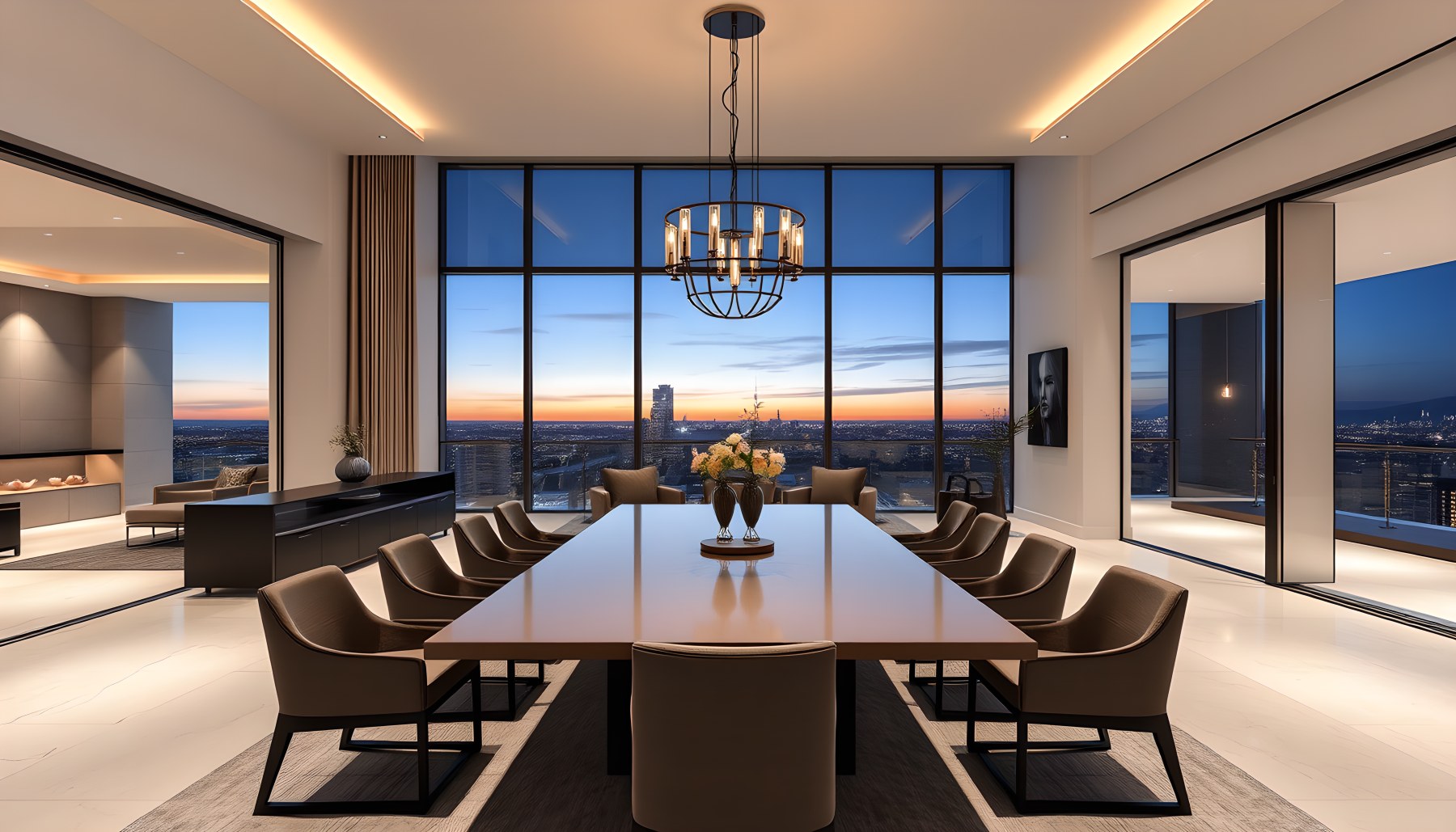 AI-generated Dining Room architecture scene