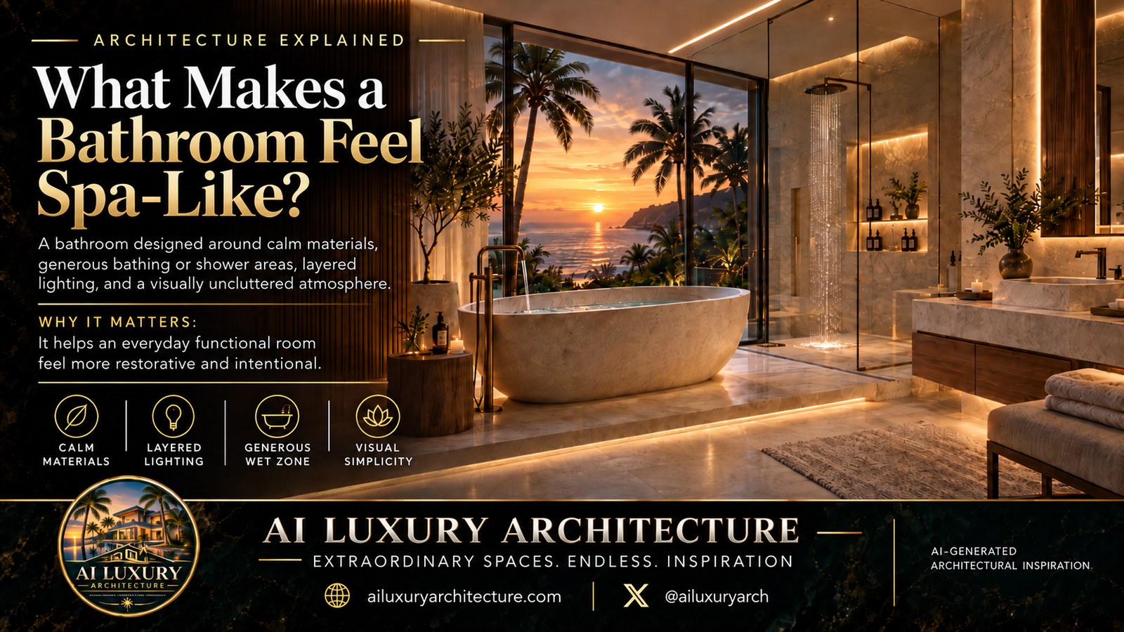 What Makes a Bathroom Feel Spa-Like?