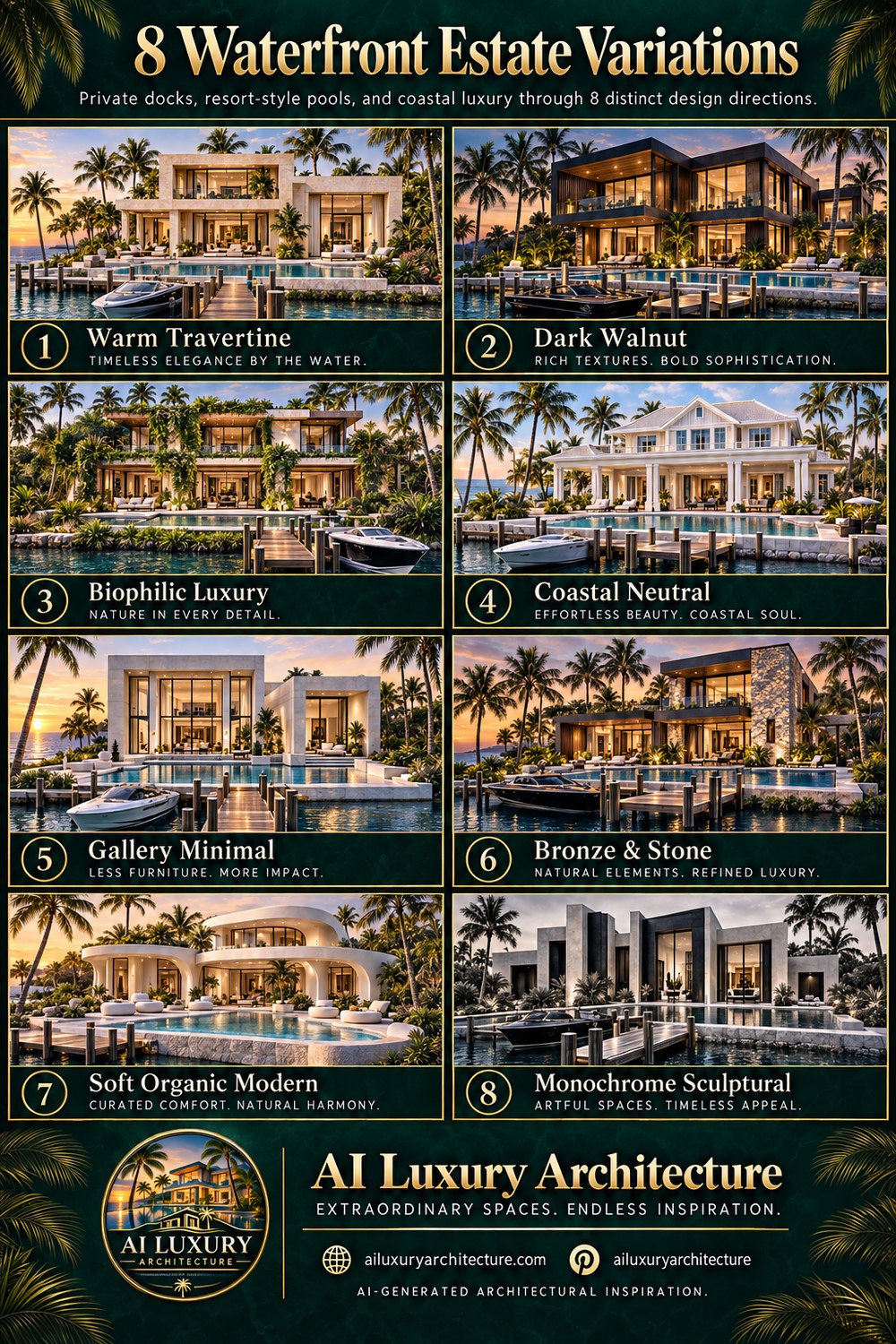 8 Waterfront Estate Variations