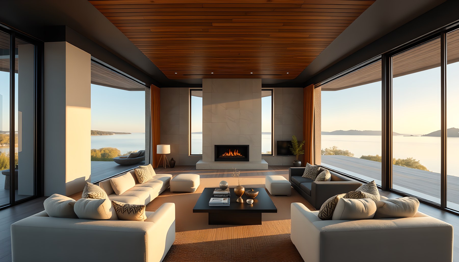 AI-generated Living Room architecture scene