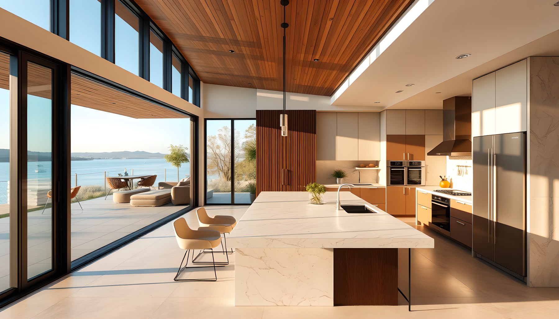 AI-generated Kitche architecture scene