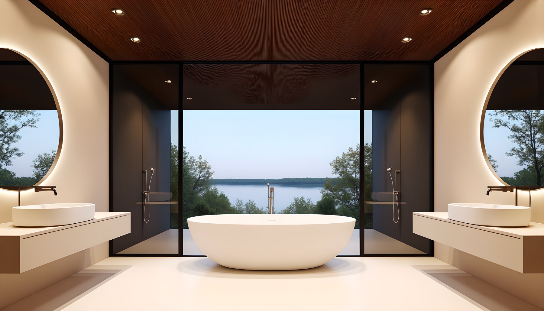 AI-generated Primary Bathroom architecture scene