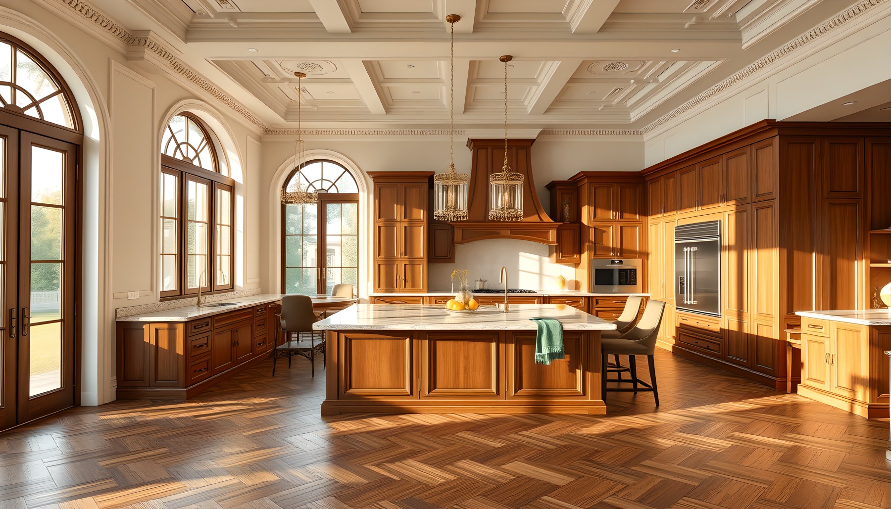 AI-generated Kitche architecture scene