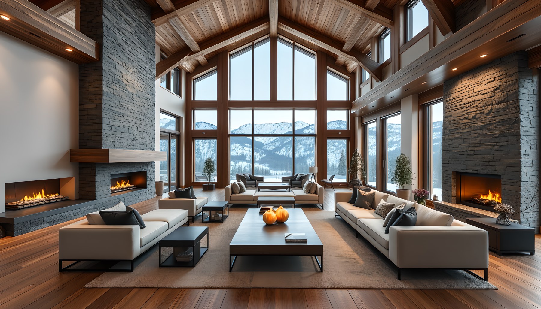 AI-generated Living Room architecture scene