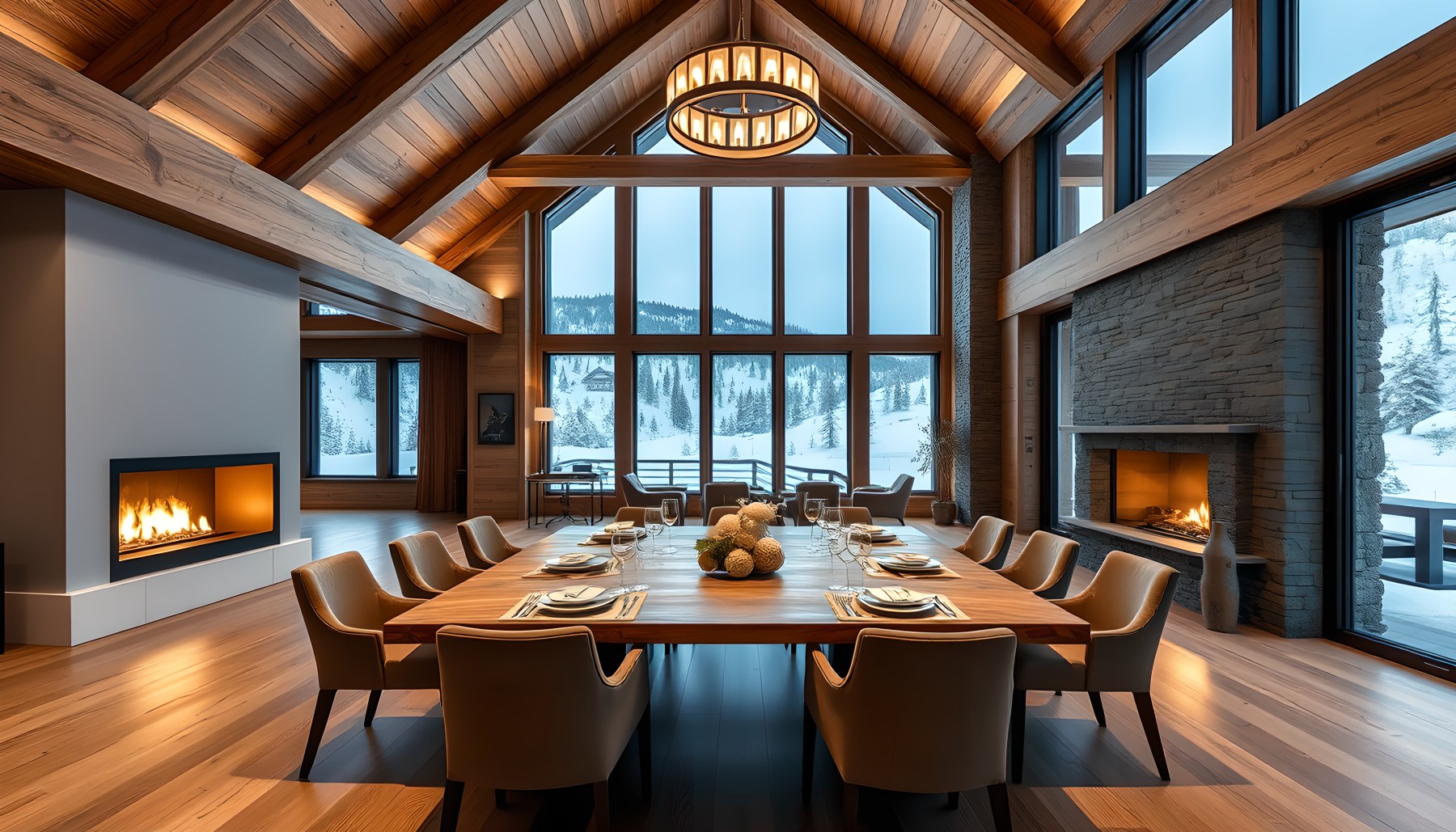 AI-generated Dining Room architecture scene