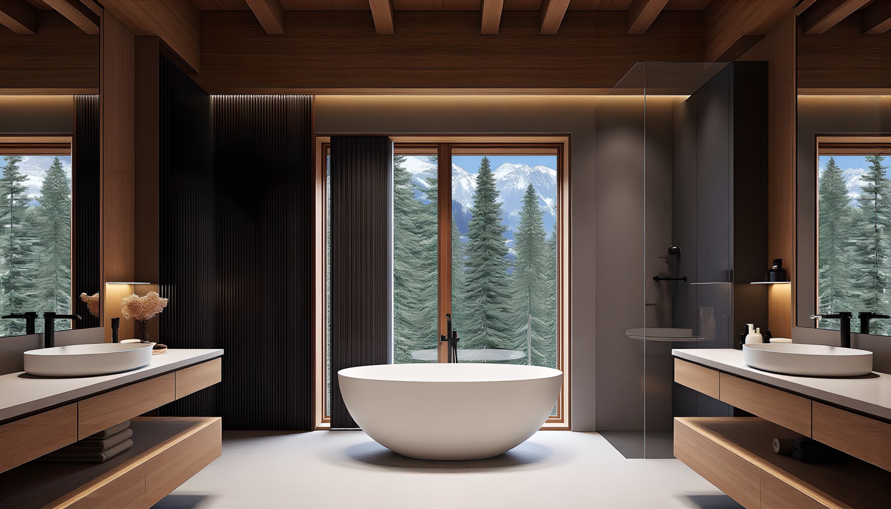 AI-generated Primary Bathroom architecture scene